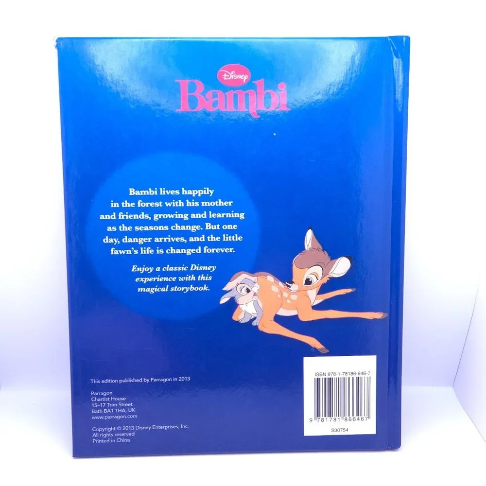 Disney’s Bambi The Magical Story of the Movie – Hardcover by Parragon Books - Picture 2 of 6